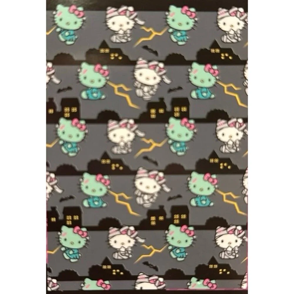 Hello Kitty Halloween Throw Blanket-monsters